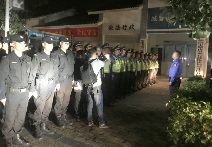 綿陽市經開區多部門部門聯動共治餐飲油煙