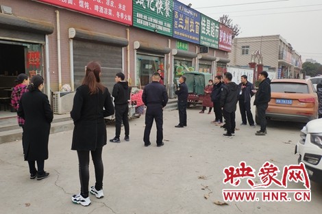 滎陽市豫龍鎮多部門聯合執法查處油煙擾民