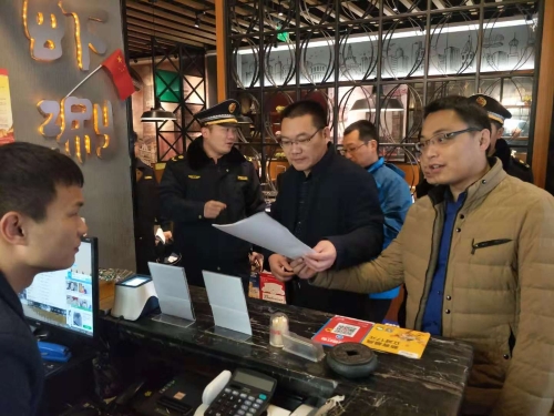 嘉祥縣城市管理局到任城區綜合執法局參觀學習餐飲油煙治理工作