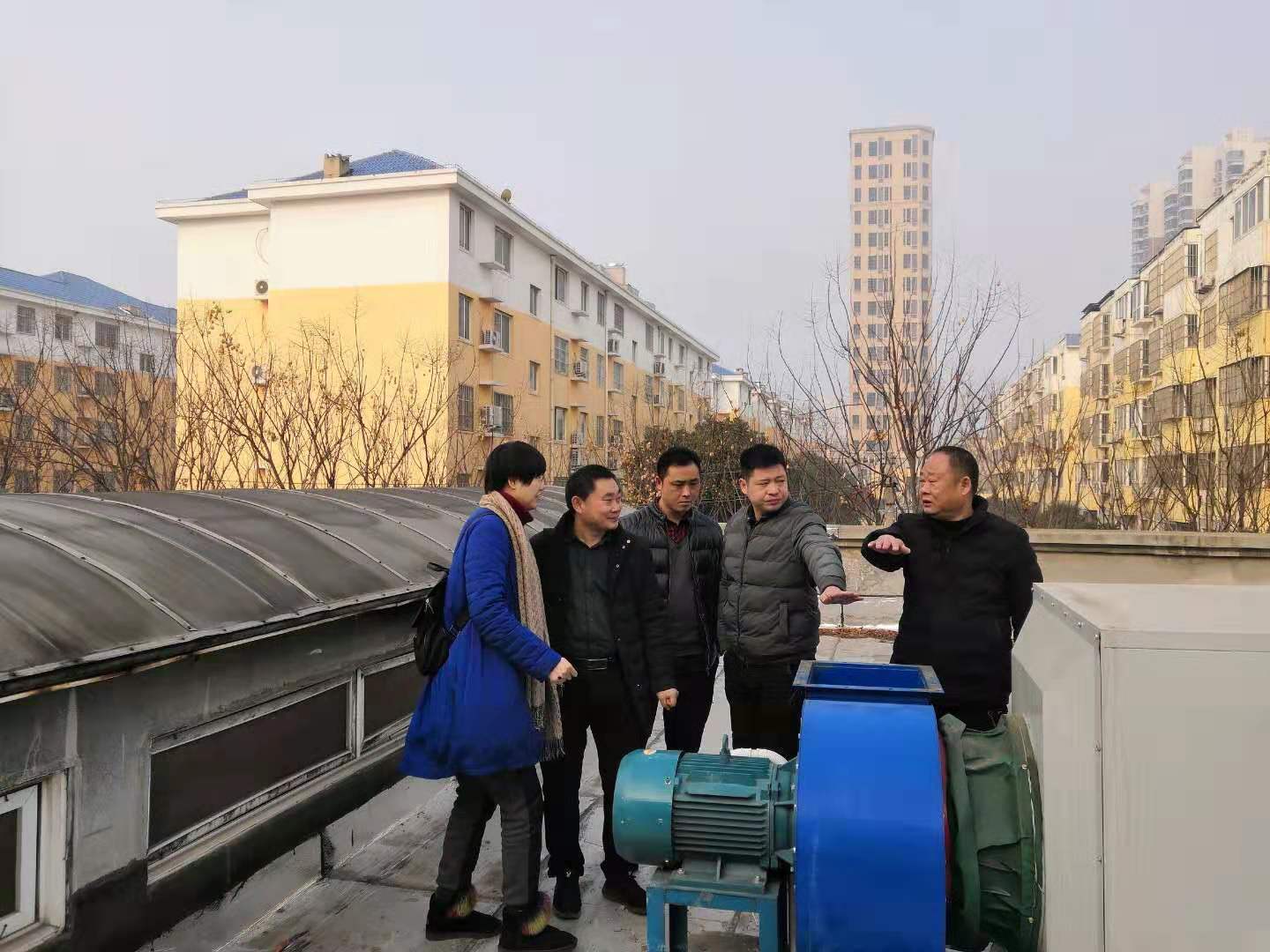 寶豐縣環保局開展城區餐飲業油煙大排查行動