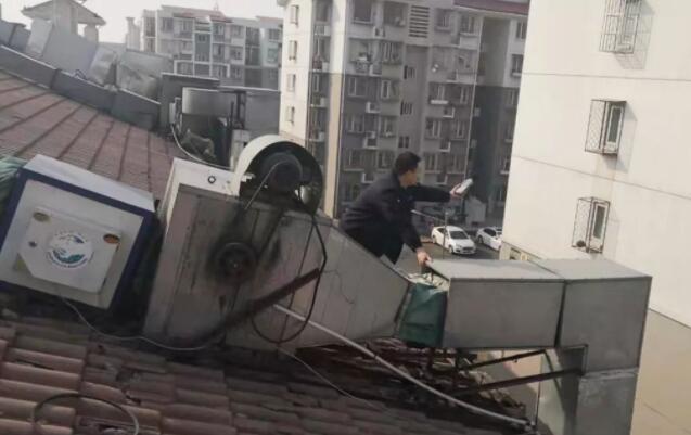 佳和宜園小區油煙污染  馬坡鎮“吹哨”區環保局接訴即辦