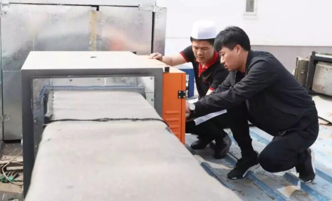 佳和宜園小區油煙污染  馬坡鎮“吹哨”區環保局接訴即辦