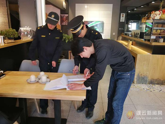 縉云縣多措并舉開展城區餐飲業油煙污染整治行動