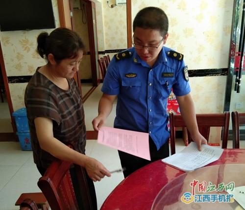 武寧縣多部門聯合開展城區餐飲油煙污染專項整治理工作