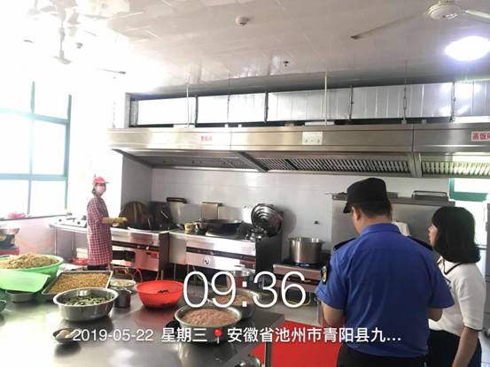 青陽縣執法局多舉措開展餐飲油煙整治工作