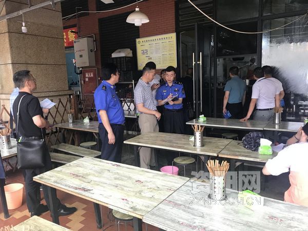 成都市城管委到資陽市考察餐飲油煙污染防治工作