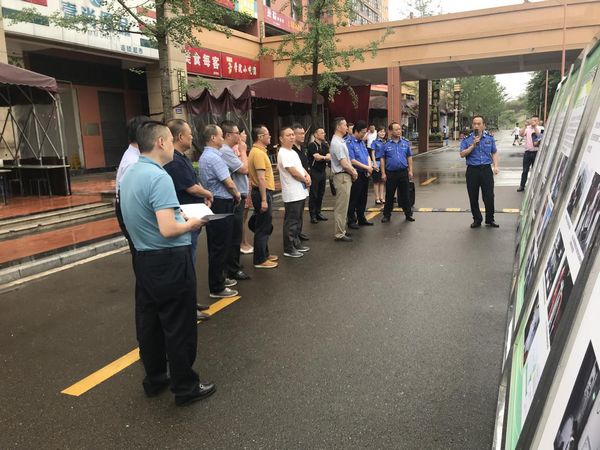 成都市城管委到資陽市考察餐飲油煙污染防治工作