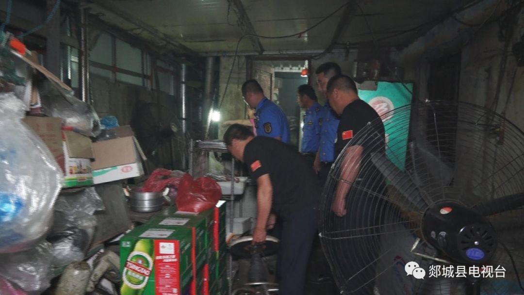 郯城縣開展餐廚油煙集中整治行動 