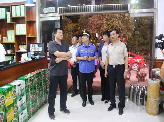 聊城市多部門聯合開展夜間燒烤督導檢查工作