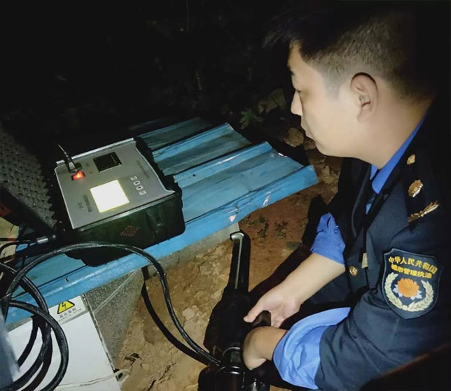 衡山縣行政執法局開展餐館廚房油煙治理工作