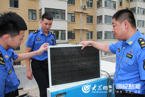 蘭山白沙埠鎮開展餐飲油煙設備集中“體檢”