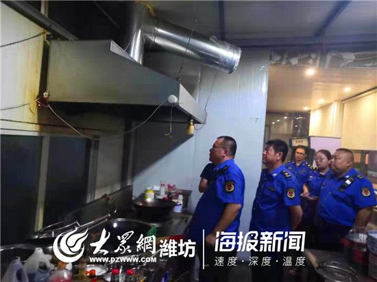 奎文區多措并舉開展餐飲油煙治理行動