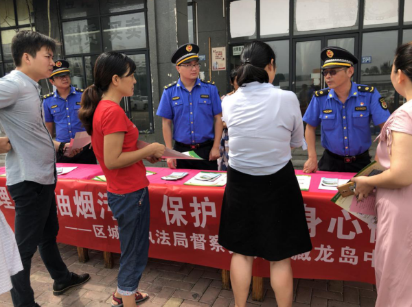 江夏區城管開展油煙污染專項整治行動