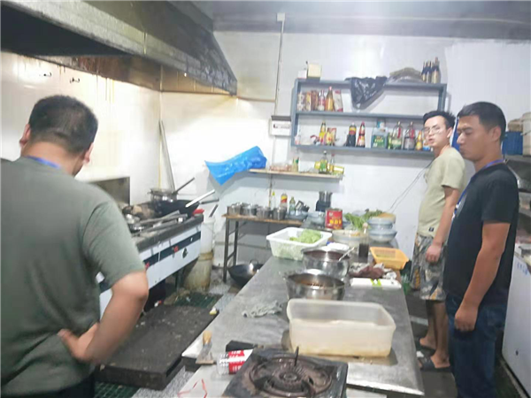 洛龍區李樓鎮開展餐飲油煙治理工作