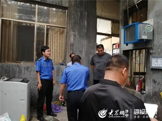 泗水縣開展餐飲油煙污染治理活動