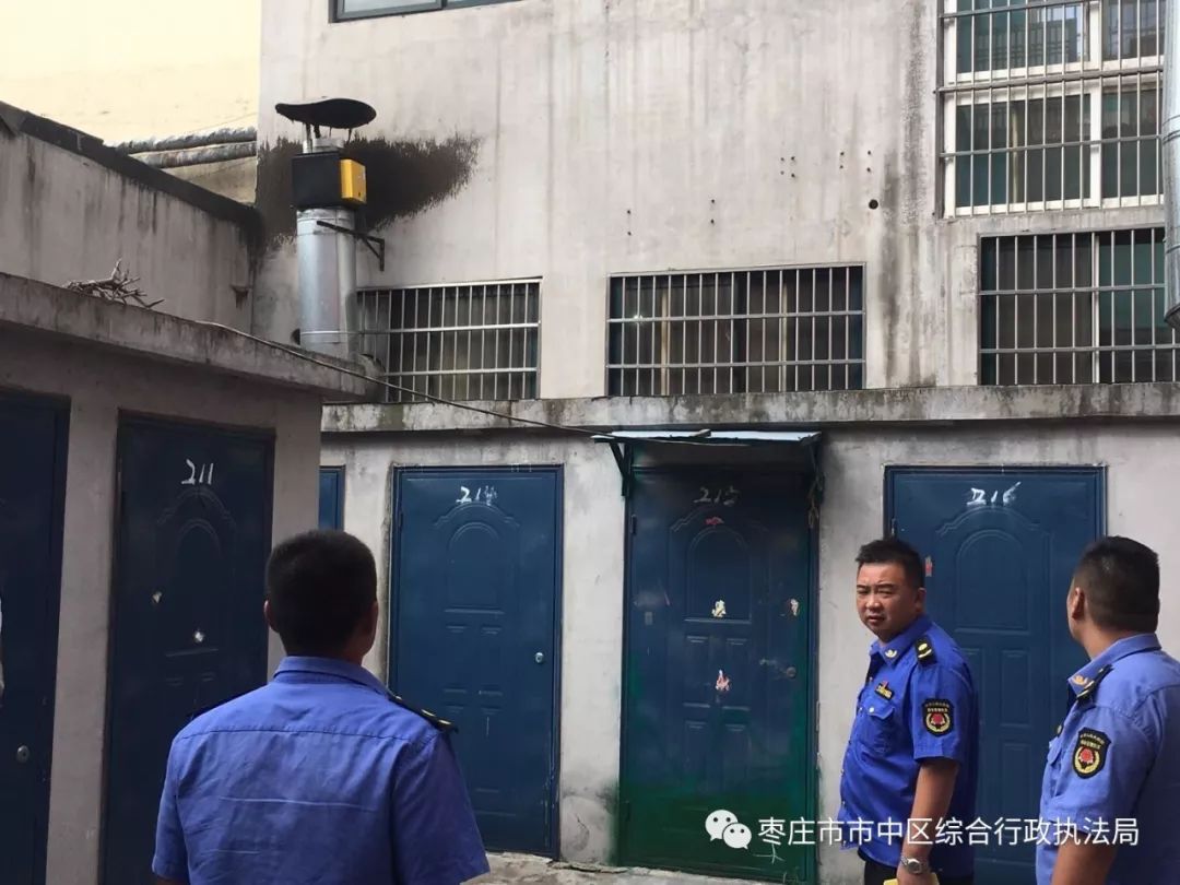 棗莊市市中區開展餐飲油煙整治“回頭看”行動