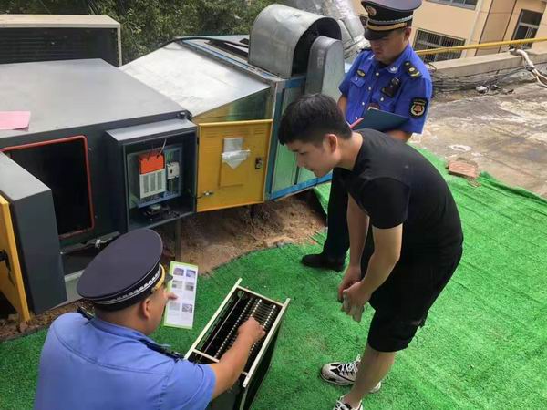 蘭山區多措并舉扎實推進餐飲油煙污染防治 