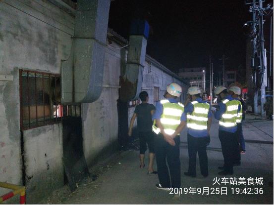 黃州區城管執法局開展油煙治理“回頭看”工作