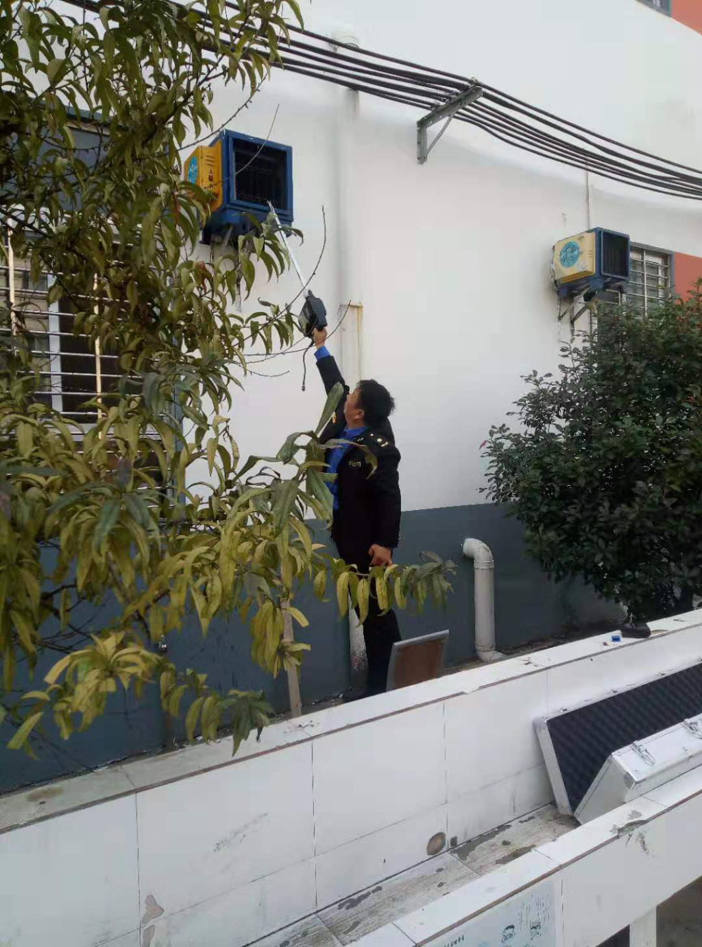 新蔡縣城市管理局組織召開城區餐飲業油煙治理工作推進會