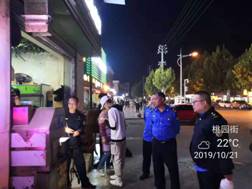 白潭湖片區大隊開展餐飲服務業油煙污染專項整治行動