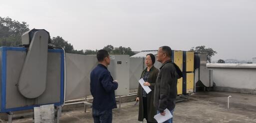 石峰區開展學校及幼兒園食堂油煙治理行動