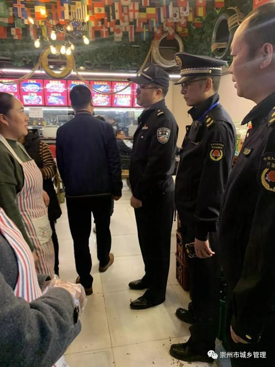 崇州市多部門聯合開展餐飲環境綜合整治行動