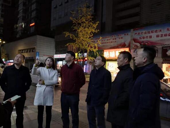 云巖區副區長石洋一行到水東社區調研油煙治理工作