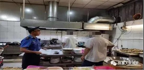 懷集縣提前完成餐飲企業油煙凈化設備安裝任務