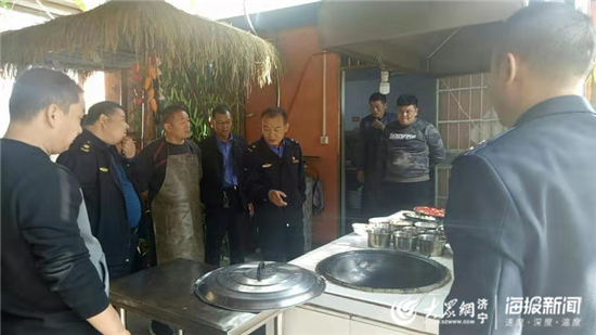 微山縣綜合行政執法局強化餐飲油煙動態監管