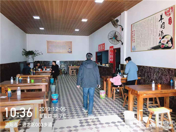 洛龍區科技園街道辦開展油煙污染整治行動