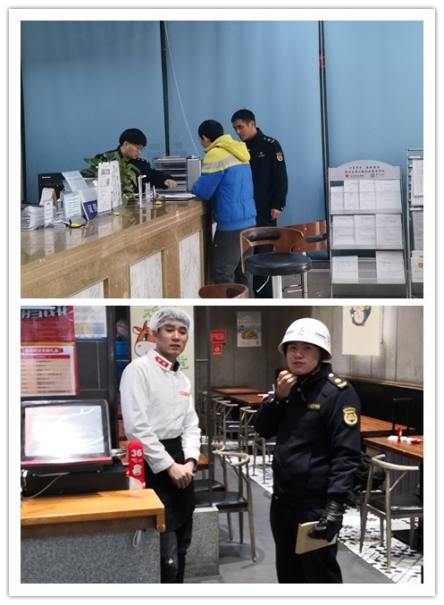 海曙區西門中隊多舉措整治餐飲油煙