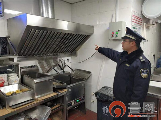 阜安綜合行政執法中隊開展餐飲業戶全面排查