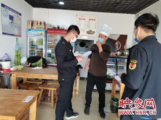 鄭州市高新區溝趙辦事處集中開展餐飲油煙專項整治行動