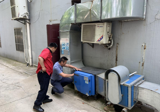 溧水生態環境局開展機關食堂餐飲環保整治“回頭看”抽查