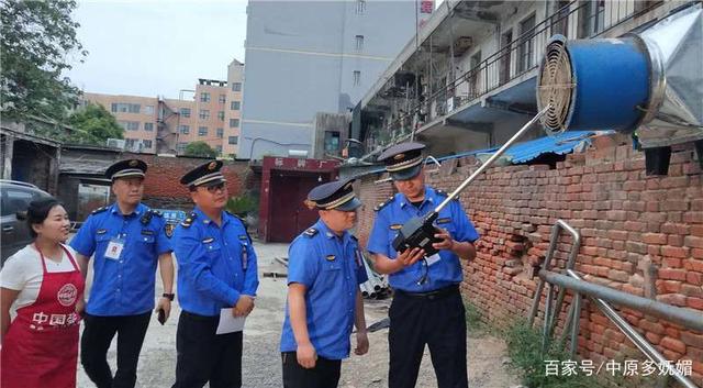 禹州城管局開展餐飲服務業油煙污染專項治理行動