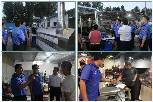 臨朐縣多部門聯合開展露天燒烤餐飲集中整治