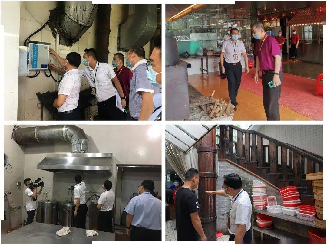 南頭鎮嚴肅整頓餐飲油煙廢水排放行為