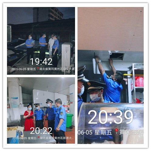 東湖大隊開展轄區餐飲店油煙治理工作