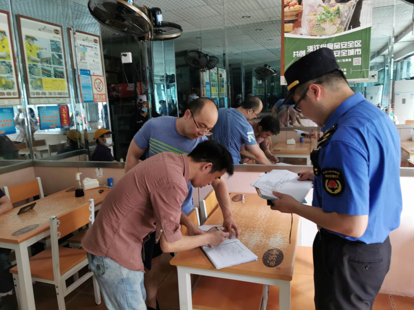 北干街道開展餐飲行業安全隱患治理專項行動