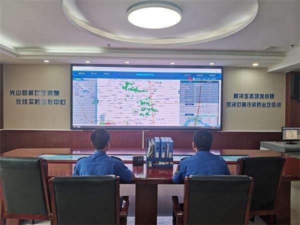 光山縣城管局狠抓油煙在線監測工作