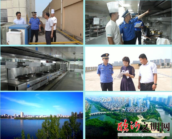 沂水縣多部門聯合加強城區餐飲服務業油煙污染治理