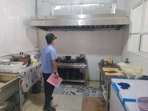 金寨回族鄉三舉措加強餐飲油煙污染防治工作