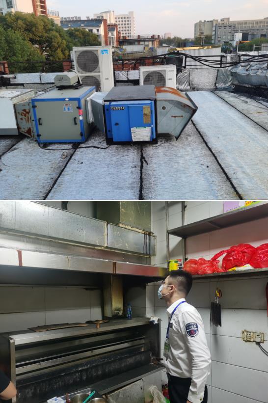 堯安新村社區推進環保油煙整治專項行動