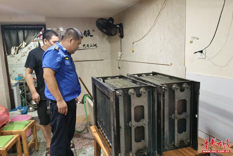 新北社區開展燒烤餐飲店鋪全面巡查