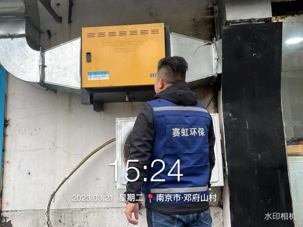 賽虹橋街道多措并舉開展餐飲油煙專項整治工作