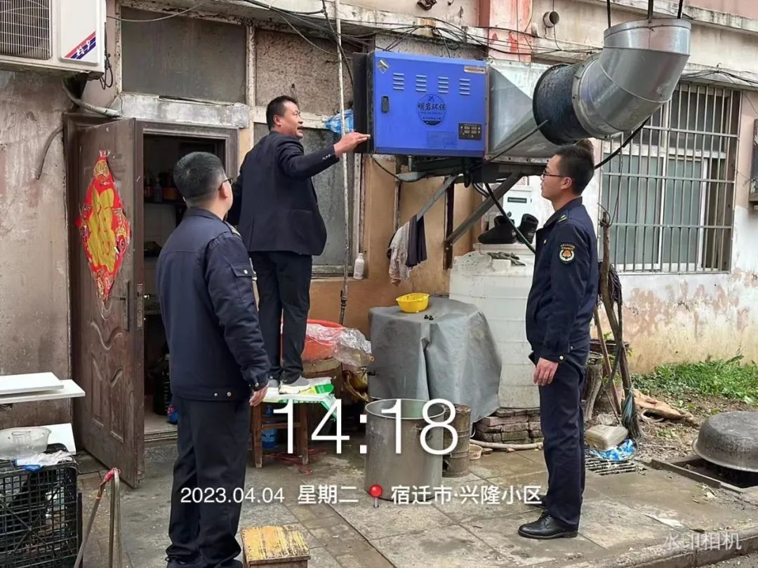 宿遷市城管局四舉措推進餐飲油煙污染治理工作