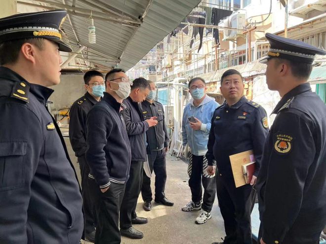 寶山路街道開展環保督查問題聯合整治