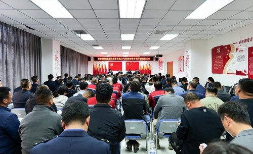 西安國際港務區召開“城管系統大氣污染治理專項行動動員大會”