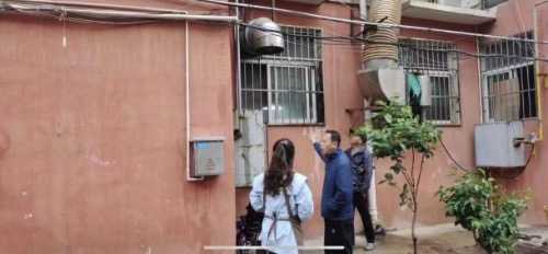 太康東路生態環境辦開展轄區餐飲油煙專項整治工作