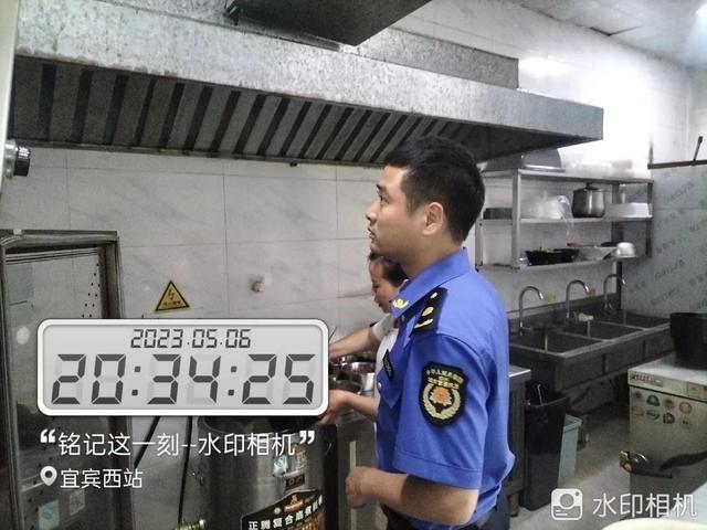 高鐵西站聯勤辦開展餐飲油煙專項整治行動